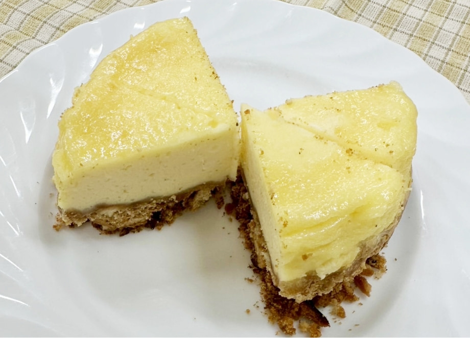 乾パンでチーズケーキ