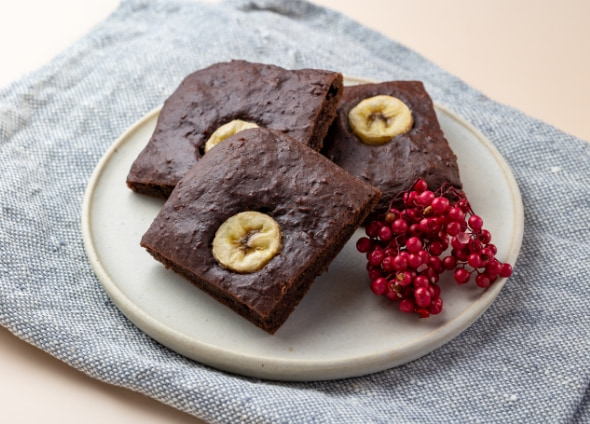 まるっとバナナブラウニー